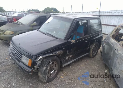 1989 Suzuki Sidekick из США, поврежденный, VIN JS4TA01V1K4100749